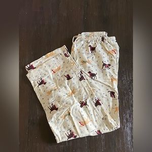 Llbean adorable pj pants